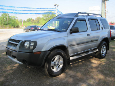 nissan xterra 2002 silver suv gasoline 6 cylinders rear wheel drive automatic with overdrive 77379