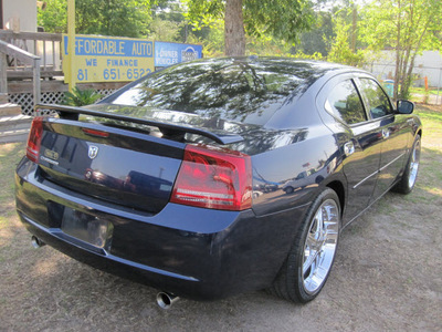 dodge charger 2006 dk  blue sedan gasoline 6 cylinders rear wheel drive automatic 77379