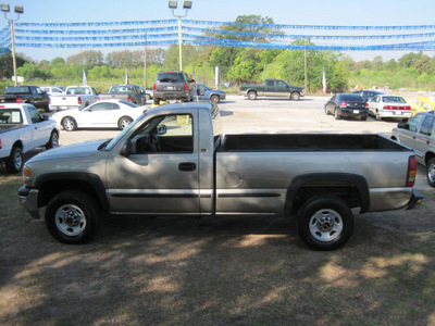 gmc 2500 sierra 2001 tan pickup truck gasoline 8 cylinders rear wheel drive automatic 77379