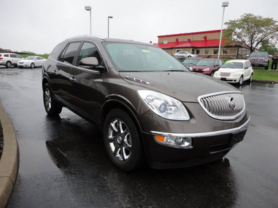 buick enclave 2010 dk  brown suv cxl gasoline 6 cylinders all whee drive automatic 45036
