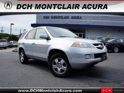 acura mdx 2004 silver suv gasoline 6 cylinders all whee drive automatic 07044