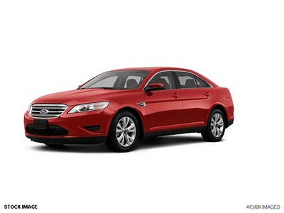 ford taurus 2012 red sedan sel gasoline 6 cylinders front wheel drive 6 speed automatic 46168