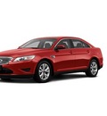 ford taurus 2012 red sedan sel gasoline 6 cylinders front wheel drive 6 speed automatic 46168