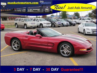 chevrolet corvette 2004 red 5 7 gasoline 8 cylinders rear wheel drive automatic with overdrive 56001