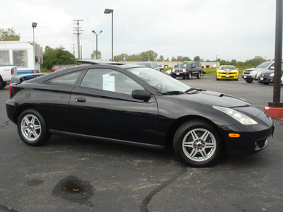 toyota celica 2001 black hatchback gt gasoline 4 cylinders dohc front wheel drive automatic with overdrive 43228