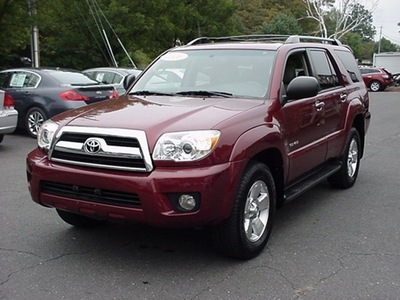 toyota 4runner 2006 red suv sr5 gasoline 6 cylinders 4 wheel drive automatic 06019