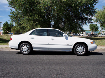 buick century 2000 white sedan only 95000 gasoline v6 front wheel drive automatic with overdrive 80012