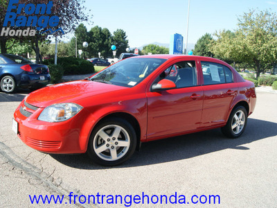 chevrolet cobalt 2010 red sedan lt gasoline 4 cylinders front wheel drive automatic 80910