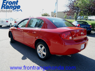 chevrolet cobalt 2010 red sedan lt gasoline 4 cylinders front wheel drive automatic 80910