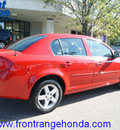 chevrolet cobalt 2010 red sedan lt gasoline 4 cylinders front wheel drive automatic 80910