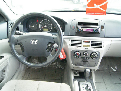 hyundai sonata 2007 silver sedan gls gasoline 4 cylinders front wheel drive automatic 80905