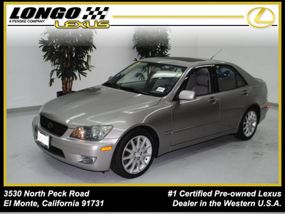 lexus is 300 2003 thundercloud sedan gasoline 6 cylinders rear wheel drive automatic 91731