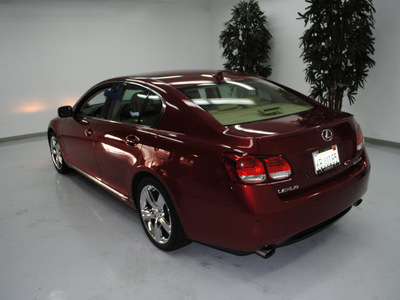 lexus gs 350 2007 matador red sedan gasoline 6 cylinders rear wheel drive automatic 91731