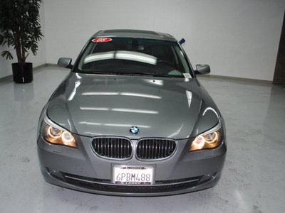 bmw 528i 2008 space gray sedan 528i gasoline 6 cylinders rear wheel drive automatic 91731