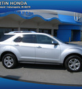 chevrolet equinox 2010 silver suv ltz gasoline 4 cylinders all whee drive automatic 46219
