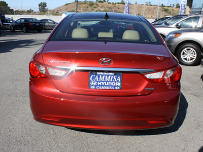 hyundai sonata 2012 dk  red sedan limited gasoline 4 cylinders front wheel drive automatic 94010