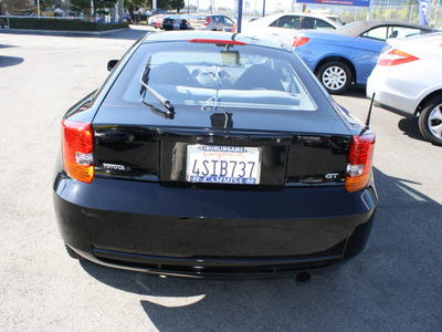 toyota celica 2001 black hatchback gt gasoline 4 cylinders dohc front wheel drive 5 speed manual 94010