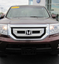 honda pilot 2009 dk  red suv ex gasoline 6 cylinders all whee drive automatic 46410