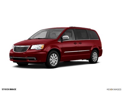 chrysler town and country 2011 red van flex fuel 6 cylinders front wheel drive automatic 34731