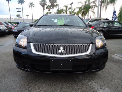 mitsubishi galant 2010 black sedan fe gasoline 4 cylinders front wheel drive automatic 33157