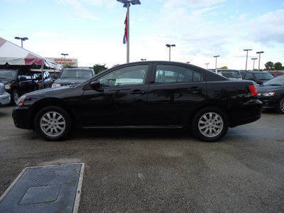 mitsubishi galant 2010 black sedan fe gasoline 4 cylinders front wheel drive automatic 33157