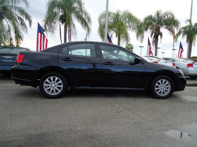 mitsubishi galant 2010 black sedan fe gasoline 4 cylinders front wheel drive automatic 33157