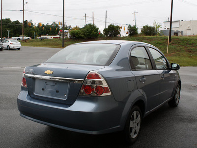 chevrolet aveo 2007 blue sedan ls gasoline 4 cylinders front wheel drive automatic 27215