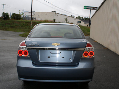 chevrolet aveo 2007 blue sedan ls gasoline 4 cylinders front wheel drive automatic 27215