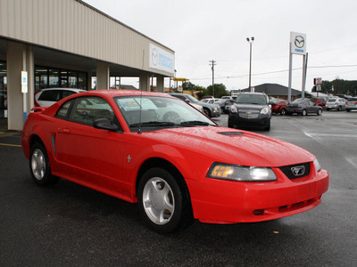 ford mustang 2002 red coupe gasoline 6 cylinders rear wheel drive automatic 27215