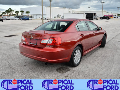 mitsubishi galant 2010 red sedan gasoline 4 cylinders front wheel drive automatic 32837