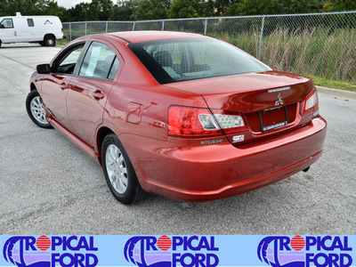 mitsubishi galant 2010 red sedan gasoline 4 cylinders front wheel drive automatic 32837