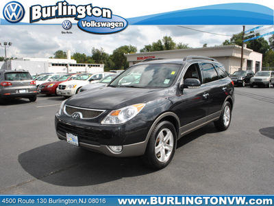 hyundai veracruz 2008 black suv limited gasoline 6 cylinders all whee drive automatic 08016