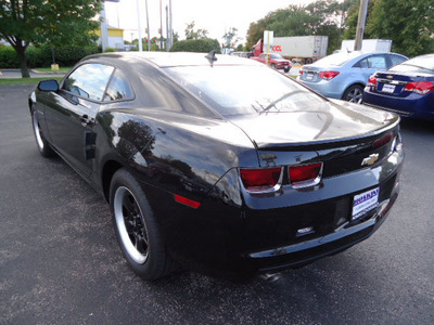 chevrolet camaro 2012 black coupe ls gasoline 6 cylinders rear wheel drive automatic 60007