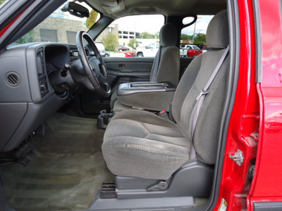 chevrolet silverado 2500hd 2004 red ls gasoline 8 cylinders 4 wheel drive automatic 60007