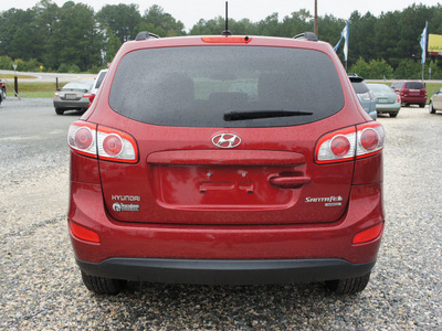 hyundai santa fe 2010 dk  red suv gls gasoline 4 cylinders all whee drive automatic 27569