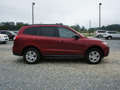 hyundai santa fe 2010 dk  red suv gls gasoline 4 cylinders all whee drive automatic 27569