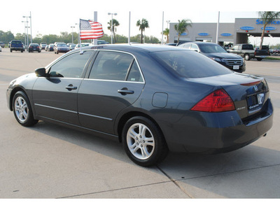 honda accord 2007 dk  gray sedan special edition gasoline 4 cylinders front wheel drive automatic 77065