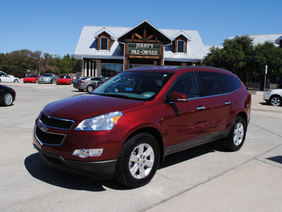 chevrolet traverse 2011 red lt gasoline 6 cylinders front wheel drive automatic 76087