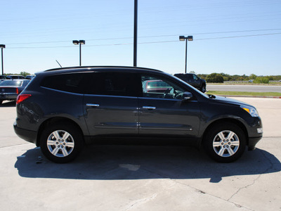 chevrolet traverse 2010 gray suv lt gasoline 6 cylinders front wheel drive automatic 76087