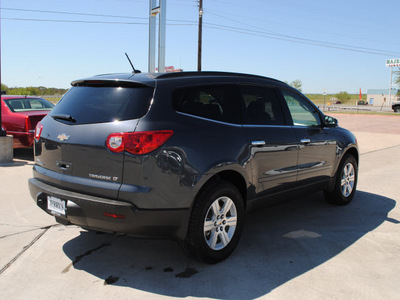 chevrolet traverse 2010 gray suv lt gasoline 6 cylinders front wheel drive automatic 76087