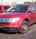 ford edge 2007 red suv se gasoline 6 cylinders front wheel drive automatic 61832