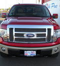 ford f 150 2010 red flex fuel 8 cylinders 4 wheel drive automatic 79925