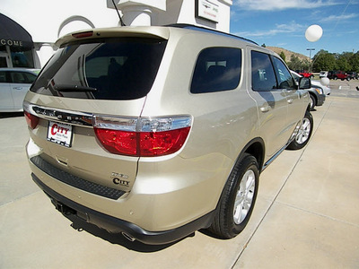 jeep durango 2012 white gold suv crew gasoline v8 all whee drive automatic 81212