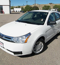 ford focus 2009 white sedan se gasoline 4 cylinders front wheel drive automatic 81212