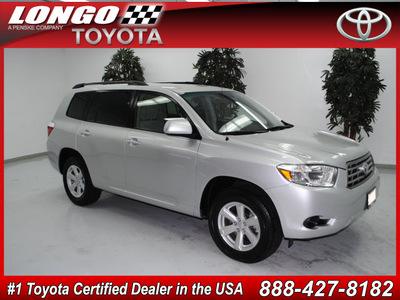 toyota highlander 2008 silver suv gasoline 6 cylinders front wheel drive automatic 91731