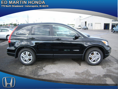 honda cr v 2011 black suv gasoline 4 cylinders all whee drive automatic 46219