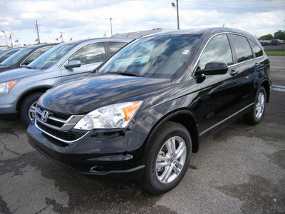 honda cr v 2011 black suv gasoline 4 cylinders all whee drive automatic 46219