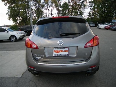 nissan murano 2009 lt  brown suv s gasoline 6 cylinders front wheel drive automatic 46219