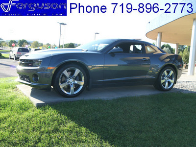 chevrolet camaro 2011 cyber gray coupe ss gasoline 8 cylinders rear wheel drive auto 6 spd 80910