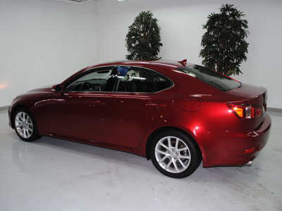 lexus is 250 2011 matador red sedan gasoline 6 cylinders rear wheel drive automatic 91731